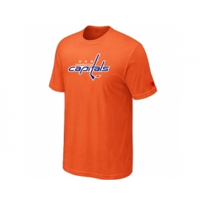 NHL Washington Capitals big & tall logo T-shirt orange