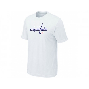 NHL Washington Capitals big & tall logo T-shirt white