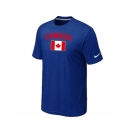 Nike 2014 Olympics Canada Flag Collection Locker Room T-Shirt Blue