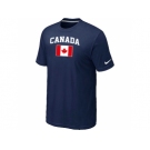 Nike 2014 Olympics Canada Flag Collection Locker Room T-Shirt D.Blue