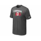 Nike 2014 Olympics Canada Flag Collection Locker Room T-Shirt D.Grey