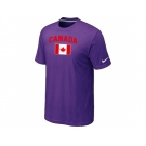 Nike 2014 Olympics Canada Flag Collection Locker Room T-Shirt Purple