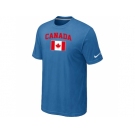 Nike 2014 Olympics Canada Flag Collection Locker Room T-Shirt light Blue