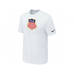 Nike Team USA Hockey Winter Olympics KO Collection Locker Room T-Shirt White