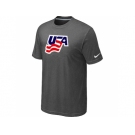 Nike USA Graphic Legend Performance Collection Locker Room T-Shirt D.Grey