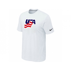 Nike USA Graphic Legend Performance Collection Locker Room T-Shirt White