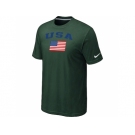 USA Olympics USA Flag Collection Locker Room T-Shirt D.Green