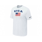 USA Olympics USA Flag Collection Locker Room T-Shirt White