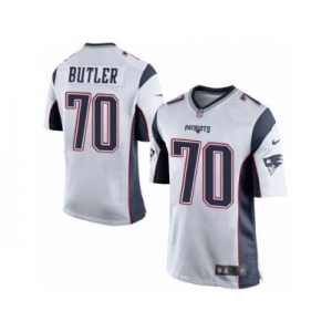 Men Nike New England Patriots #70 Adam Butler Game White NFL Jersey