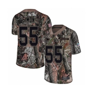 Men's New England Patriots #55 John Simon Camo Rush Realtree Limited Football Jersey