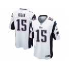 Men's Nike New England Patriots #15 Chris Hogan Game White NFL Jersey