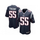 Men's Nike New England Patriots #55 Jonathan Freeny Game Navy Blue Team Color NFL Jersey