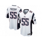 Men's Nike New England Patriots #55 Jonathan Freeny Game White NFL Jersey