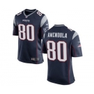 Men's Nike New England Patriots #80 Danny Amendola Game Navy Blue Team Color NFL Jersey