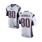 Men's Nike New England Patriots #80 Danny Amendola Game White NFL Jersey