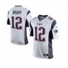 nike nfl jerseys new england patriots #12 tom brady white[2015 New game]