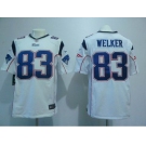 nike nfl jerseys new england patriots #83 welker white[game]