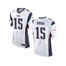 Men's Nike New England Patriots #15 Chris Hogan Elite White NFL Jersey