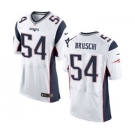 Men's Nike New England Patriots #54 Tedy Bruschi Elite White NFL Jersey