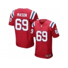 Men's Nike New England Patriots #69 Shaq Mason Elite Red Alternate NFL Jersey