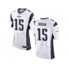 Nike New England Patriots #15 Chris Hogan White Men's Stitched NFL Elite Jersey