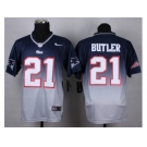 Nike New England Patriots #21 butler blue jerseys[Drift II Fashion Elite]