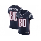 Nike New England Patriots #80 Jordan Matthews Navy Blue Team Color Men Stitched NFL Vapor Untouchable Elite Jersey