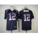 nike nfl jerseys new england patriots #12 brady blue[Elite drift fashion]