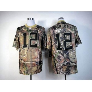 nike nfl jerseys new england patriots #12 brady camo[Elite]