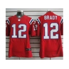 nike nfl jerseys new england patriots #12 tom brady red[Elite]