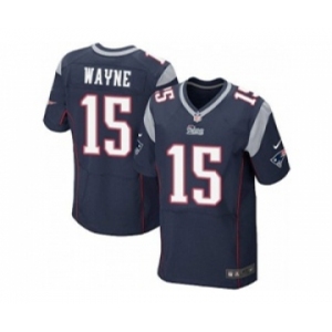 nike nfl jerseys new england patriots #15 reggie wayne blue[Elite]