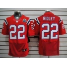 nike nfl jerseys new england patriots #22 stevan ridley red[Elite 50th Patch]