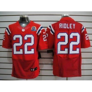 nike nfl jerseys new england patriots #22 stevan ridley red[Elite 50th Patch]