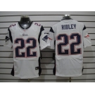 nike nfl jerseys new england patriots #22 stevan ridley white[Elite]