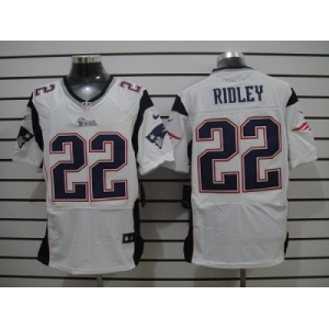 nike nfl jerseys new england patriots #22 stevan ridley white[Elite]