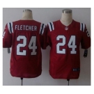 nike nfl jerseys new england patriots #24 fletcher red[Elite][fletcher]