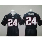 nike nfl jerseys new england patriots #24 revis blue[Elite]