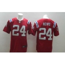 nike nfl jerseys new england patriots #24 revis red[Elite]