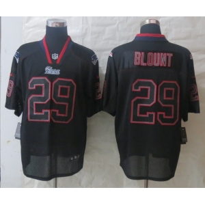 nike nfl jerseys new england patriots #29 Blount black[Elite lights out]