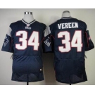 nike nfl jerseys new england patriots #34 shane vereen blue[Elite]