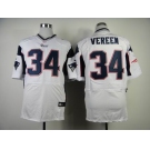 nike nfl jerseys new england patriots #34 shane vereen white[Elite]