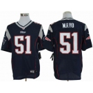 nike nfl jerseys new england patriots #51 jerod mayo blue[Elite]