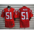 nike nfl jerseys new england patriots #51 jerod mayo red[Elite]