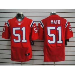 nike nfl jerseys new england patriots #51 jerod mayo red[Elite]