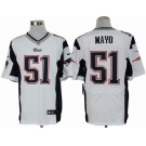 nike nfl jerseys new england patriots #51 jerod mayo white[Elite]