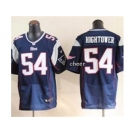 nike nfl jerseys new england patriots #54 hightower blue[Elite]