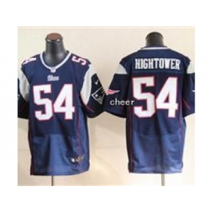 nike nfl jerseys new england patriots #54 hightower blue[Elite]