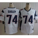 nike nfl jerseys new england patriots #74 easley white[Elite]