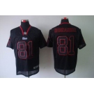 nike nfl jerseys new england patriots #81 hernandez black[Elite lights out]