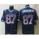 nike nfl jerseys new england patriots #87 gronkowski blue[Elite drift fashion]